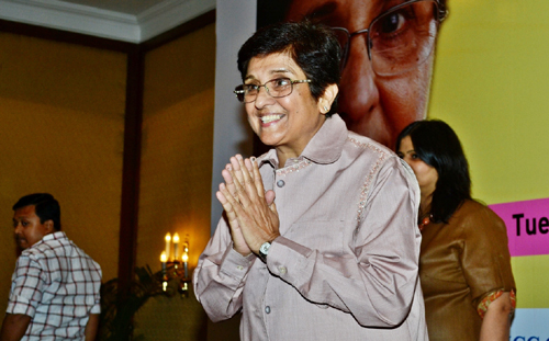 Kiran Bedi in Kolkata
